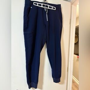 Figs navy blue extra large women's joggers scrub pants